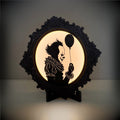 The Haunted Portrait - Ornate Gothic Pennywise Illuminated Art Frame
