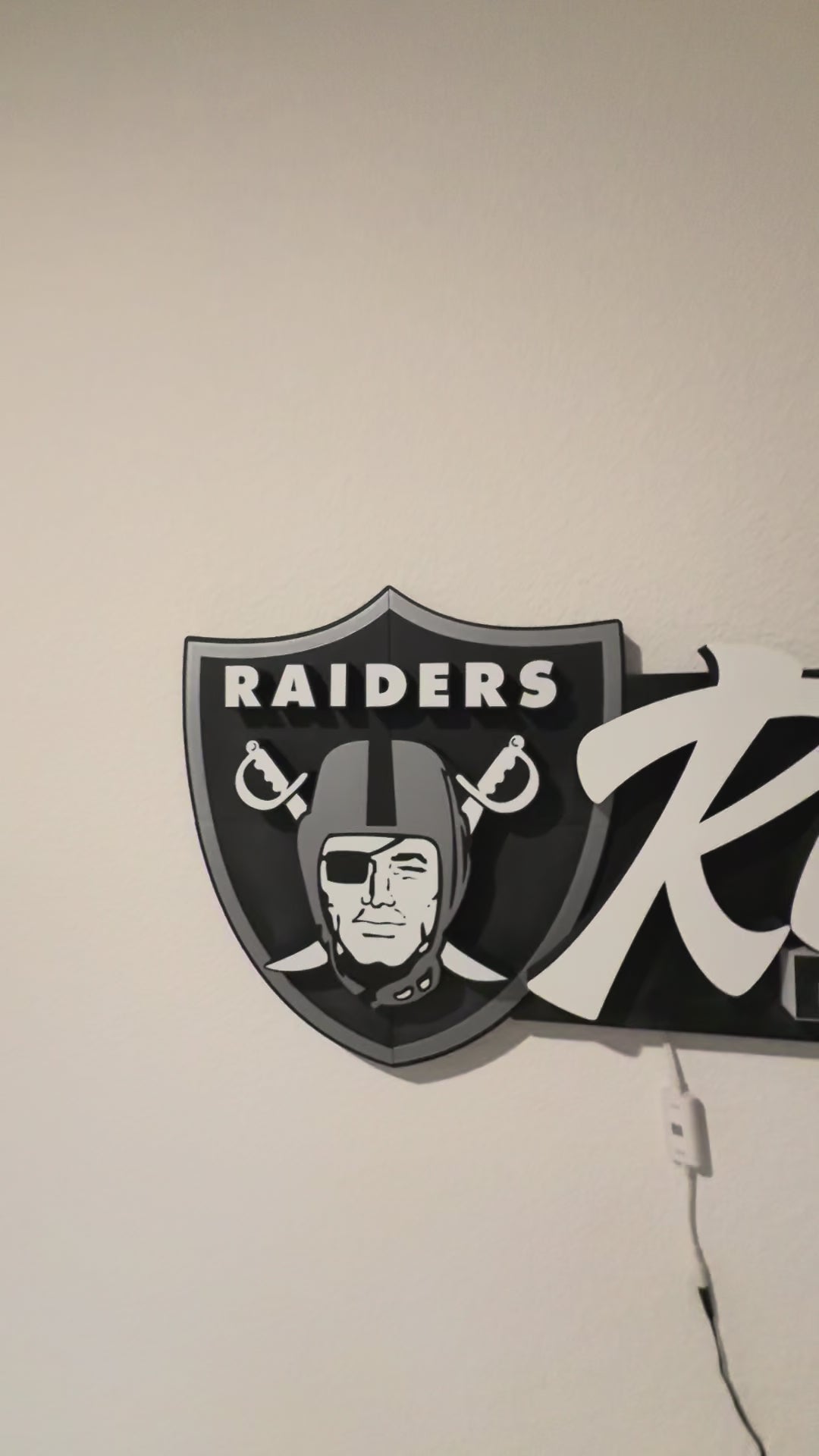 Raider Nation Litbox - Custom LED Sign